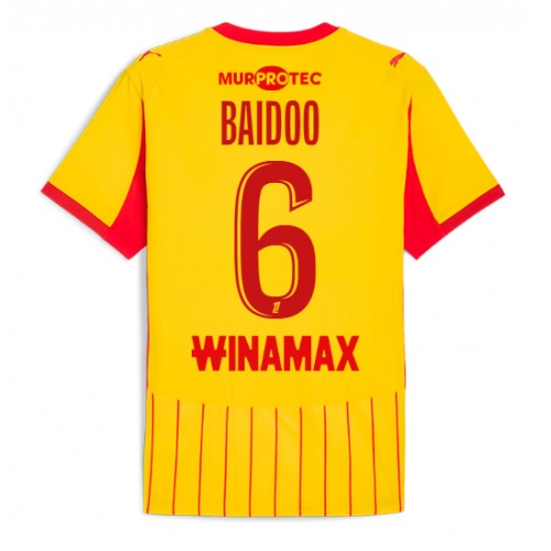 RC Lens Samson Baidoo #6 Hemmatröja 2025-26 Kortärmad